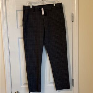NEW Banana Republic Men's Dark Plaid Pants